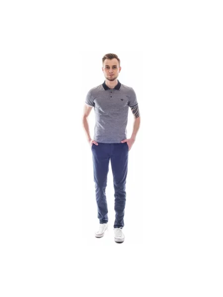 Pantaloni Woolrich albastru