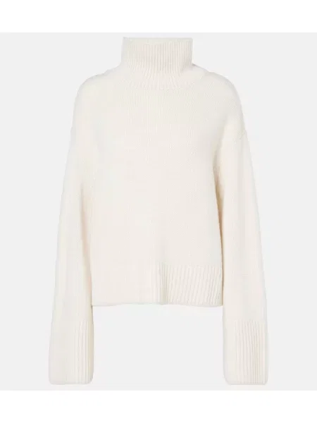 Heláncă Lisa Yang din cașmir alb