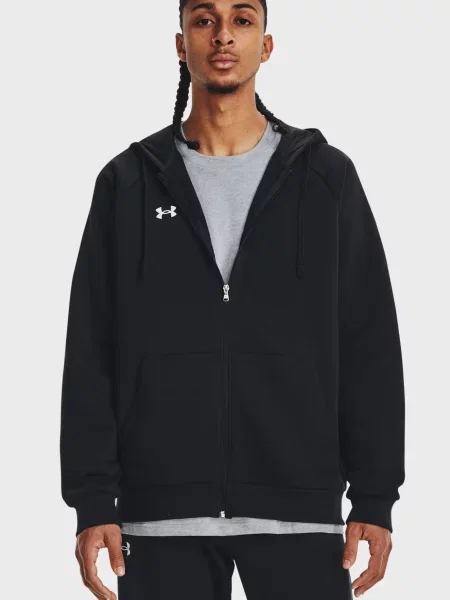 Флисовая спортивная кофта Under Armour черная