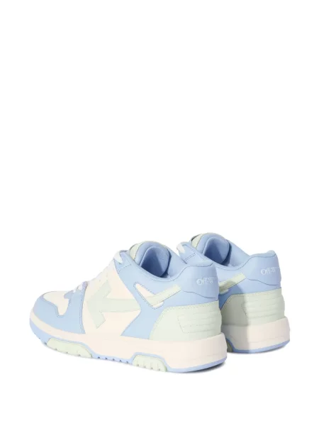 Sneakersy Off-white biznesowe białe