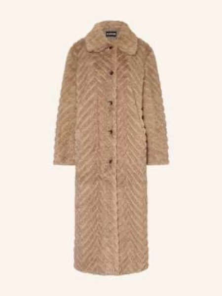 Studio Ar Płaszcz Ze Sztucznego Futra Scarlet braun