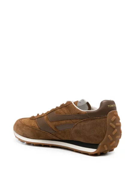 Sneakerși Tom Ford maro