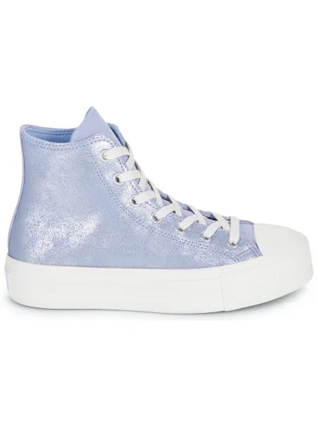 Pantofi Converse din piele de căprioară albastru