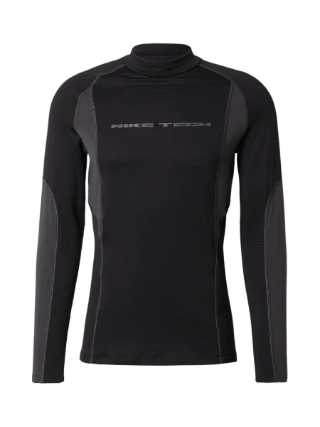 NIKE Tricou funcțional TCH PRO gri grafit negru
