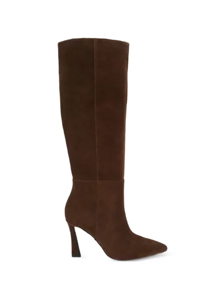 Cizme Kurt Geiger London cu volane maro