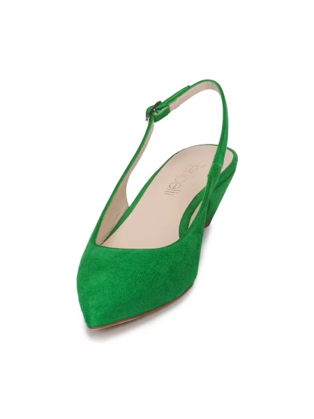 Pantofi Fericelli verde