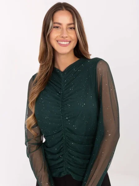 Bluză Italy Moda verde