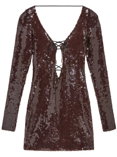 Rochie 16arlington cu paiete maro