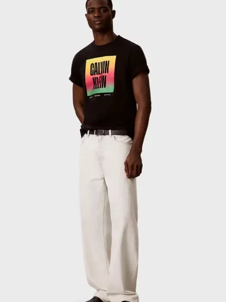 Футболка Calvin Klein Jeans чорна
