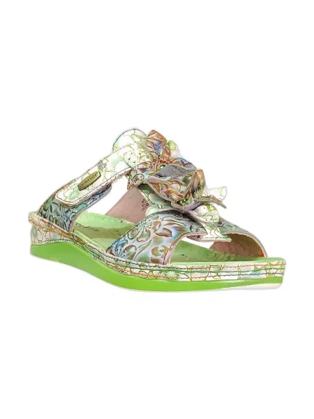 Pantofi Laura Vita verde