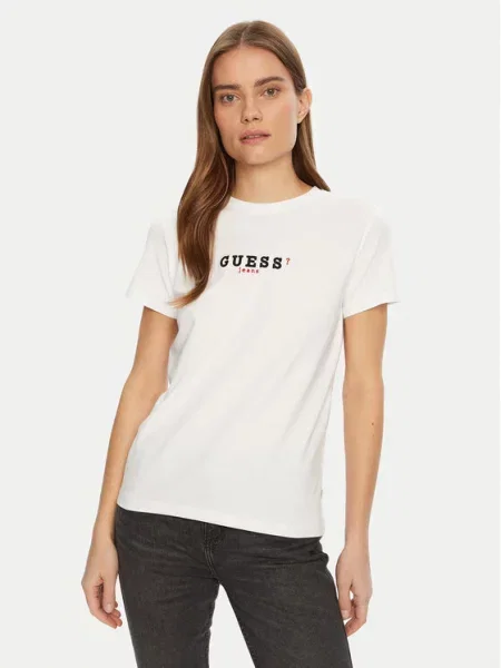 Guess Jeans T-Shirt biały