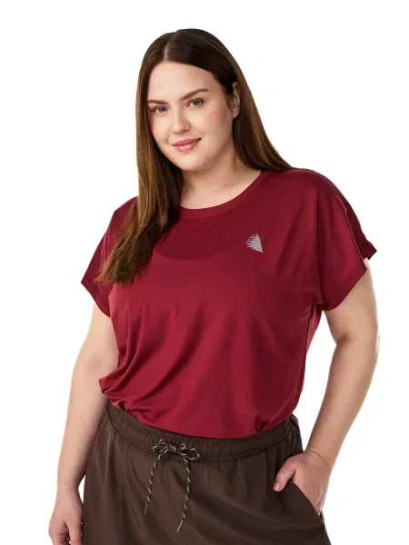 Zizzi Tricou ABASIC roșu alb