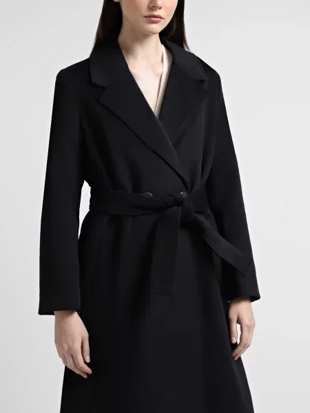 Пальто Armani Exchange чорний