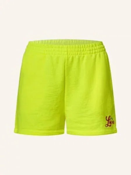 Miss Goodlife Szorty Dresowe gelb żółte