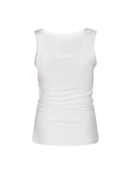 Top Moschino na ramiączkach biały