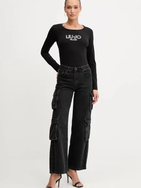 Лонгслив Liu Jo черный
