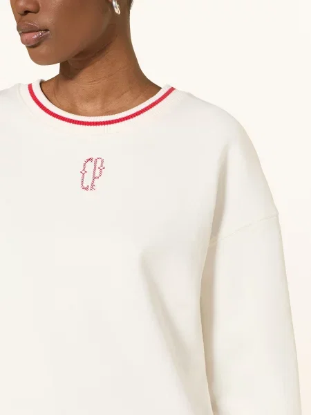 Claudie Pierlot Bluza weiss czerwona