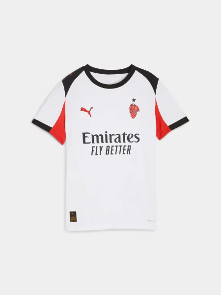 Дитяча Спортивна футболка PUMA Acm Away Jersey Replica Jr комбінований верх білий