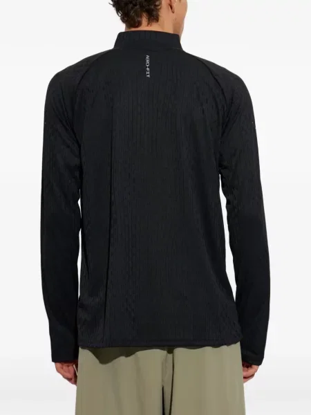 Sweter Nike na siłownię z nadrukiem szary