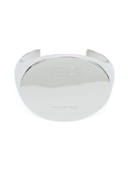 Bransoletka Mm6 Maison Margiela z logo szara