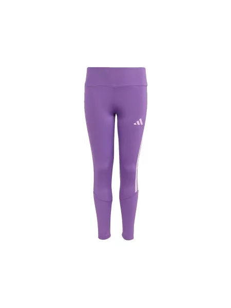 Leggings Adidas cu dungi violet