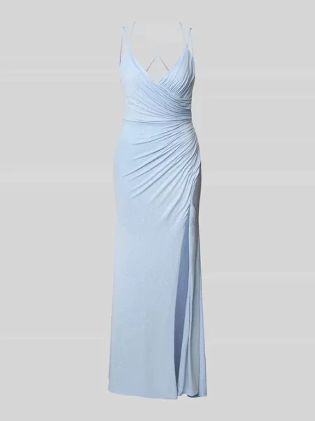 Sukienka wieczorowa z rozcięciem Mascara