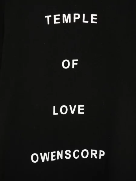 Koszulka dziecięca Rick Owens czarna