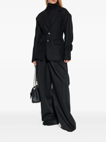 Geacă Dsquared2 de lână negru