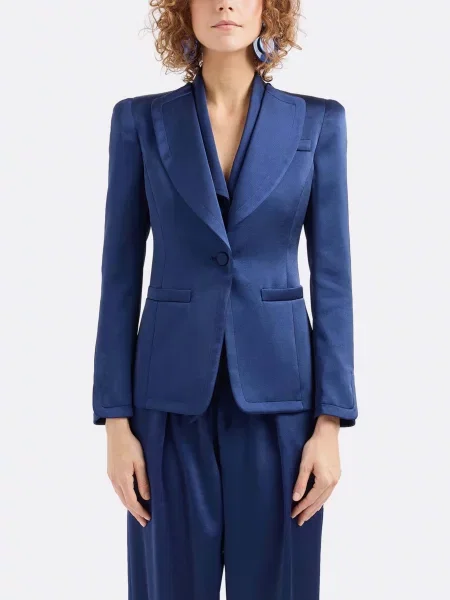 Блейзер Emporio Armani фіолетовий