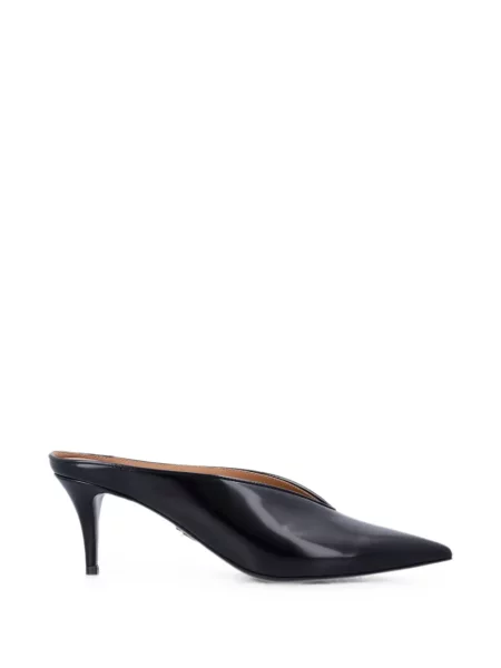 Papuci tip mules Stella Mccartney negru