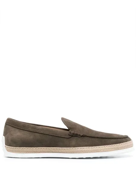 Pantofi loafer Tod's slip-on verde
