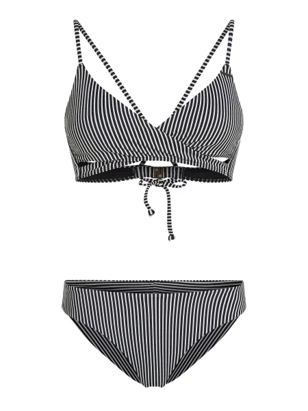 O'NEILL Costum de baie două piese Essentials Baay Maoi negru alb