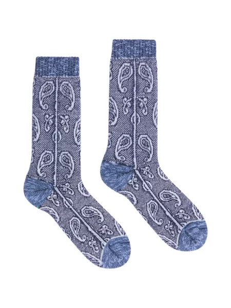 Șosete Dries Van Noten de lână albastru