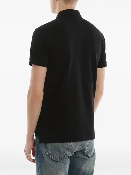 Polo Polo Ralph Lauren με κέντημα με στρογγυλή λαιμόκοψη λευκό