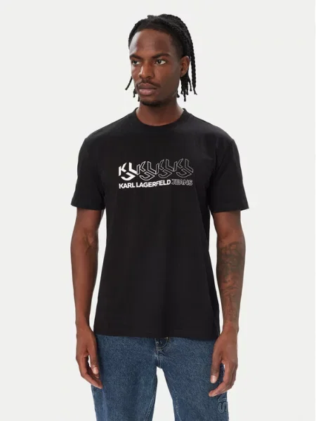 Karl Lagerfeld Jeans Tricou negru