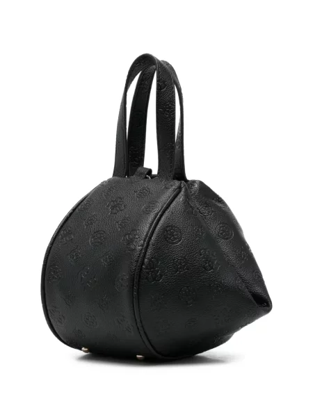 Geantă shopper Guess cu imprimeu geometric negru