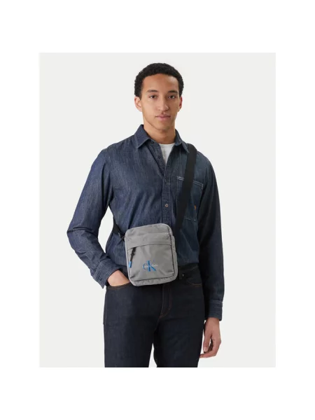 Calvin Klein Saszetka Bold Reporter szary