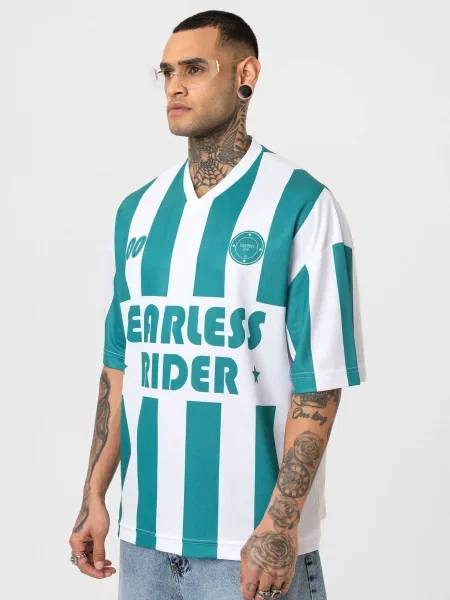 Dandalo Tricou verde petrol alb