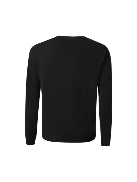 Sweter Zanone wełniany niebieski