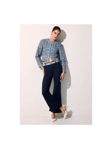 Pantaloni Liu Jo albastru