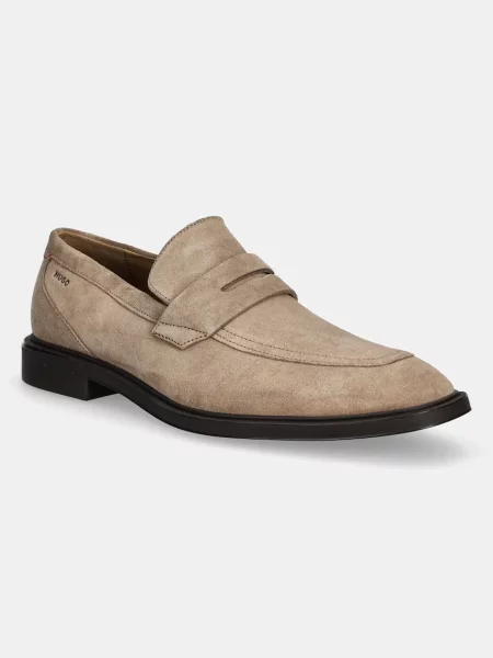 Mokasini iz semiša HUGO Gryff rjava