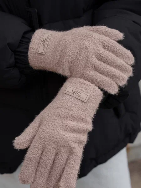 Without Рукавички коричневий