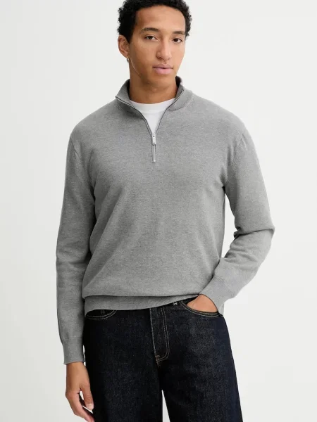 Calvin Klein sweter lekki szary