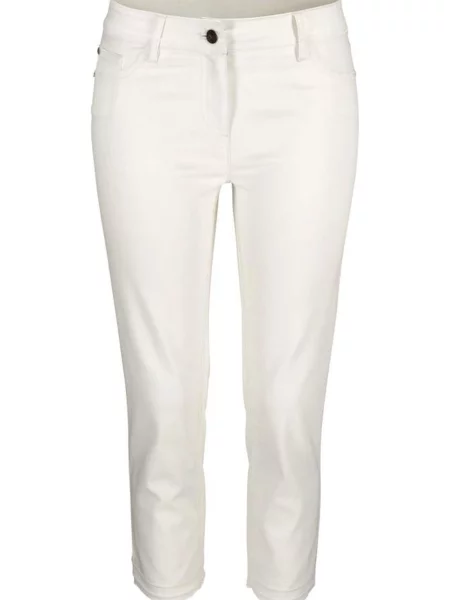 LASCANA Jeans denim alb