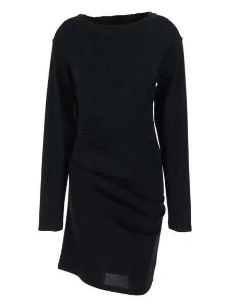 Rochie Max Mara de lână de costum negru