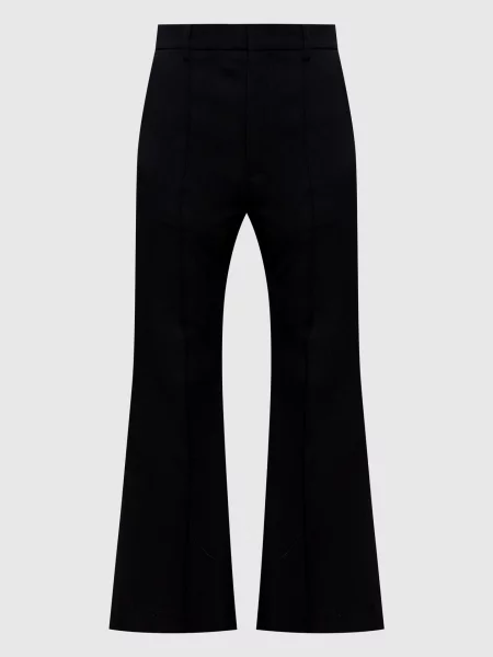 Штани кльош з вовною Rokh чорні