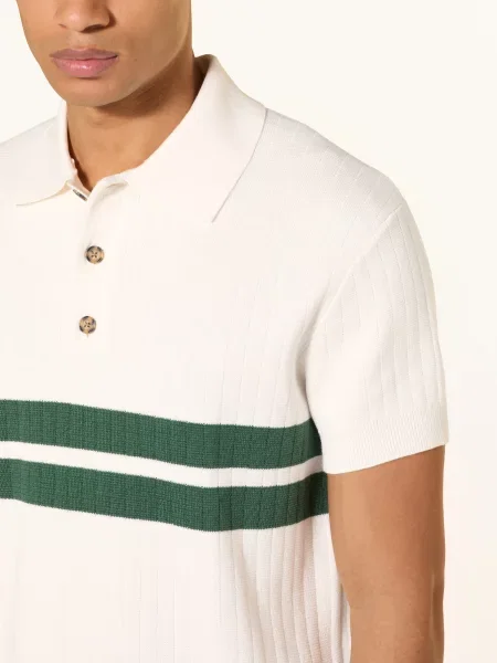 Tommy Jeans Sweter Polo beige biała