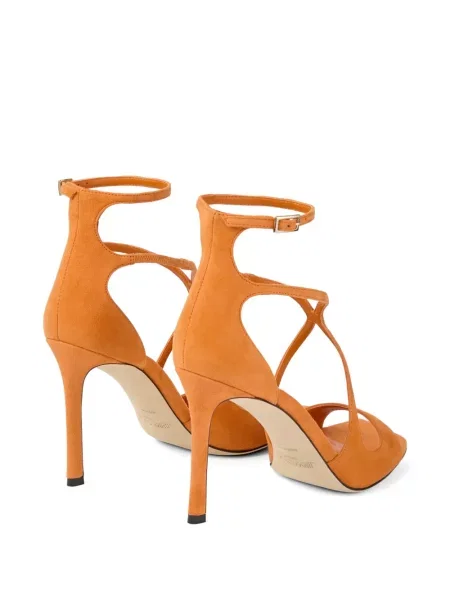 Sandale Jimmy Choo cu bretele portocaliu