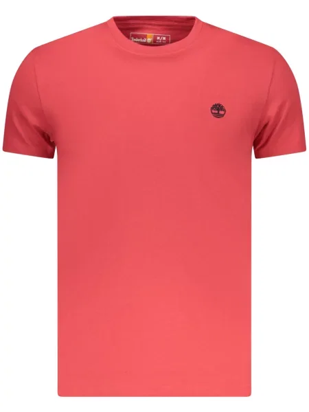 Tricou Timberland scurt roșu