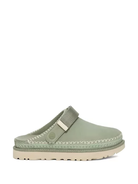 Papuci tip mules Ugg verde